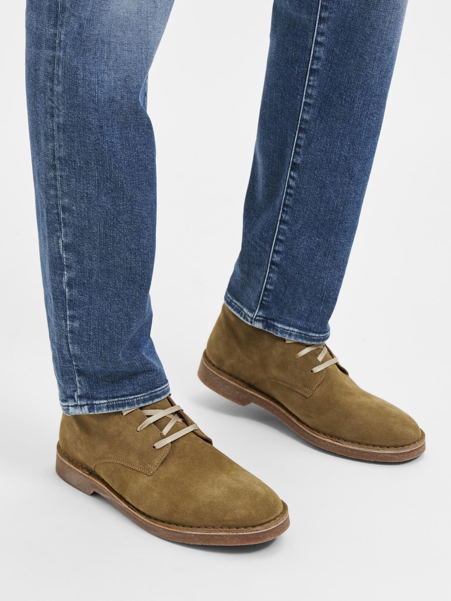 Brown SUEDE DESERT BOOTS | Selected®