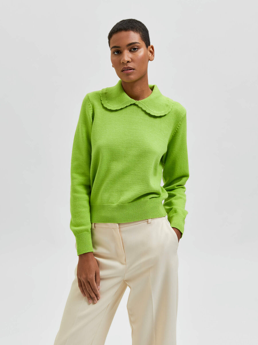 Selected LONG SLEEVED KNITTED JUMPER, Greenery, highres - 16083797_Greenery_003.jpg