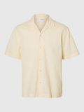 Selected BRODERIE ANGLAISE OVERHEMD MET KORTE MOUWEN, Egret, highres - 16092789_Egret_1105718_001.jpg