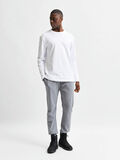 Selected ORGANIC COTTON SELECTED STANDARDS SWEATPANTS, Medium Grey Melange, highres - 16080132_MediumGreyMelange_005.jpg