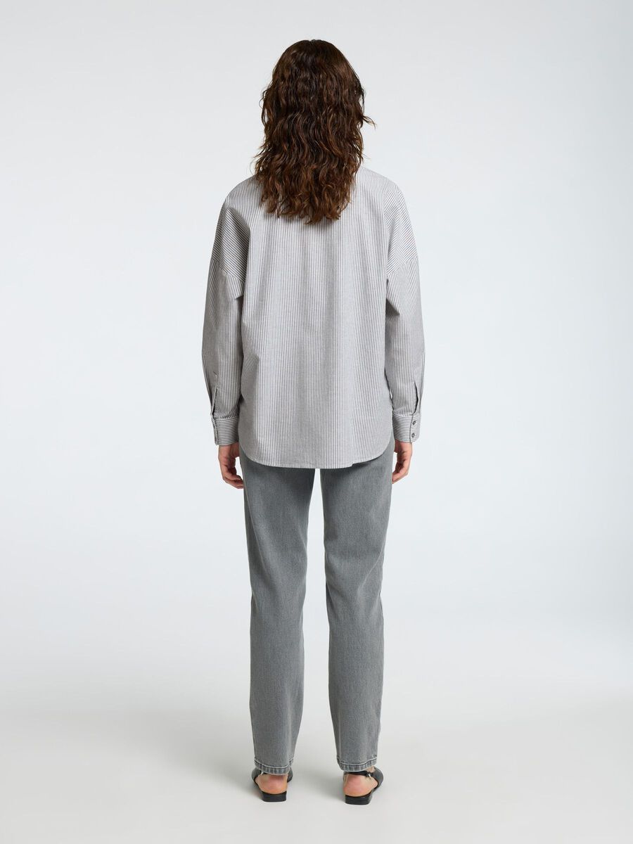 Selected OVERSIZED COTTON SHIRT, Dark Sapphire, highres - 16094304_DarkSapphire_1156735_004.jpg