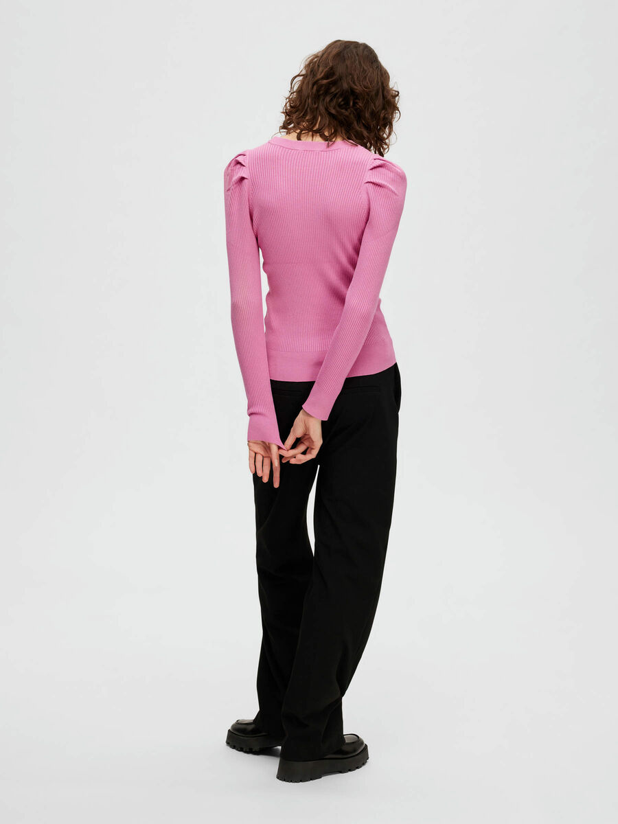 Selected CÔTELÉ PULLOVER, Cyclamen, highres - 16080458_Cyclamen_004.jpg