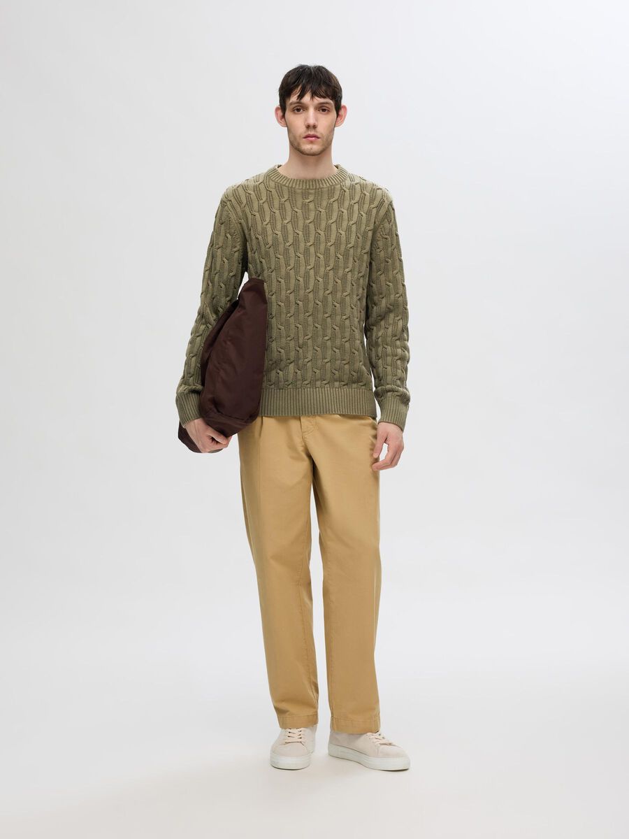 Selected ZOPFSTRICK PULLOVER, Kalamata, highres - 16094577_Kalamata_005.jpg