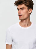 Selected SLHTHEPERFECT O-NECK T-SKJORTE, Bright White, highres - 16057141_BrightWhite_006.jpg