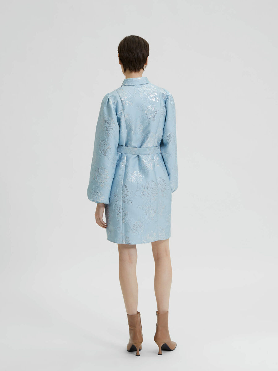 Selected TEJIDO FLORAL VESTIDO MINI, Blue Bell, highres - 16087002_BlueBell_004.jpg
