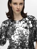 Selected SEQUIN CROPPED TOP, Silver, highres - 16095079_Silver_006.jpg