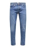 Selected 172 SLIM TAPERED FIT JEANS, Medium Blue Denim, highres - 16080468_MediumBlueDenim_001.jpg