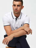 Selected REGULAR FIT POLO SHIRT, Bright White, highres - 16062542_BrightWhite_008.jpg