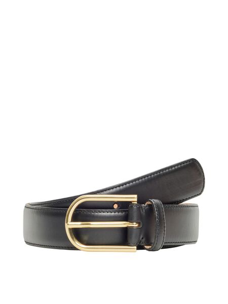 Selected CUIR CEINTURE, Black, highres - 16091577_Black_001.jpg