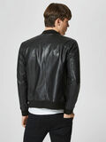 Selected LAMB - JACKET, Black, highres - 16060124_Black_004.jpg