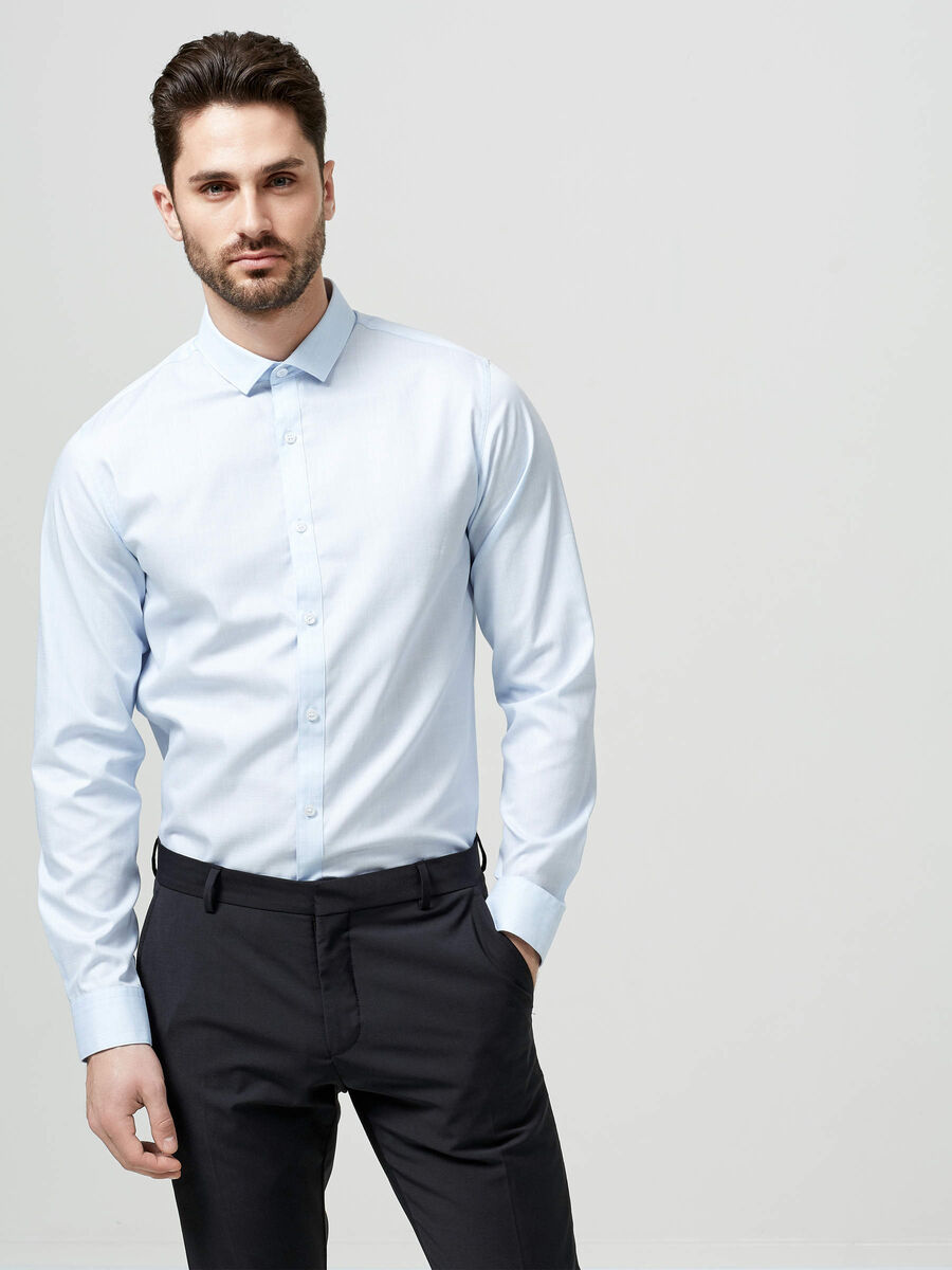 Selected SLIM FIT - SHIRT, Light Blue, highres - 16056526_LightBlue_003.jpg