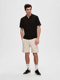 Selected MANCHES COURTES POLO, Black, highres - 16090860_Black_005.jpg