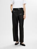 Selected WIDE FIT LEATHER TROUSERS, Black, highres - 16095157_Black_003.jpg