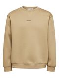 Selected MANCHES LONGUES SWEAT-SHIRT, Kelp, highres - 16085889_Kelp_001.jpg