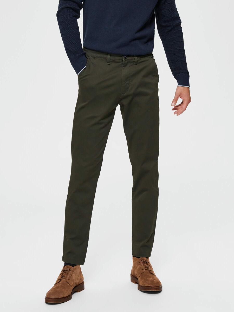 Selected SLIM FIT CHINOS, Forest Night, highres - 16074054_ForestNight_003.jpg