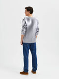 Selected STRIPED LONG-SLEEVED T-SHIRT, Bright White, highres - 16087926_BrightWhite_1026632_004.jpg