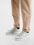Selected LEATHER TRAINERS, Grey, highres - 16090219_Grey_004.jpg