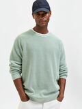 Selected LONG SLEEVED KNITTED PULLOVER, Almost Aqua, highres - 16084194_AlmostAqua_925115_008.jpg