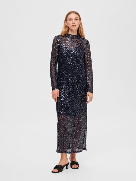 Selected SEQUIN MAXI DRESS, Dark Sapphire, highres - 16093155_DarkSapphire_003.jpg