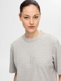 Selected EMBROIDERED T-SHIRT, Light Grey Melange, highres - 16093153_LightGreyMelange_008.jpg