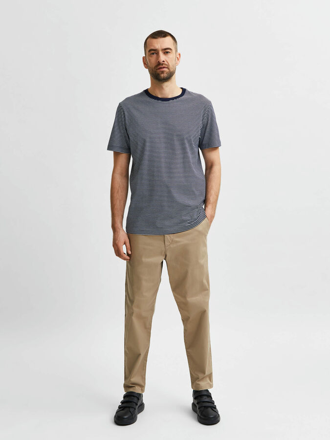 TAPERED CHINO | Braun | SELECTED HOMME®