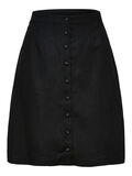 Selected LINEN BLEND MIDI SKIRT, Black, highres - 16084471_Black_001.jpg