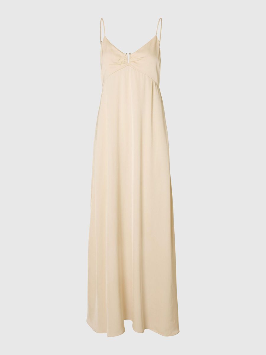 Selected SLEEVELESS MAXI DRESS, Sandshell, highres - 16097883_Sandshell_001.jpg