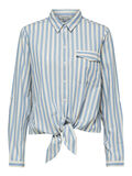 Selected PETITE - TIE KNOT - SHIRT, Country Blue, highres - 16075517_CountryBlue_788618_001.jpg