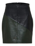 Selected KNIELENGTE LEREN ROK, Black, highres - 16071646_Black_728240_001.jpg