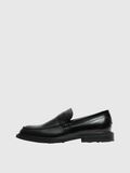 Selected LEATHER LOAFERS, Black, highres - 16094711_Black_001.jpg