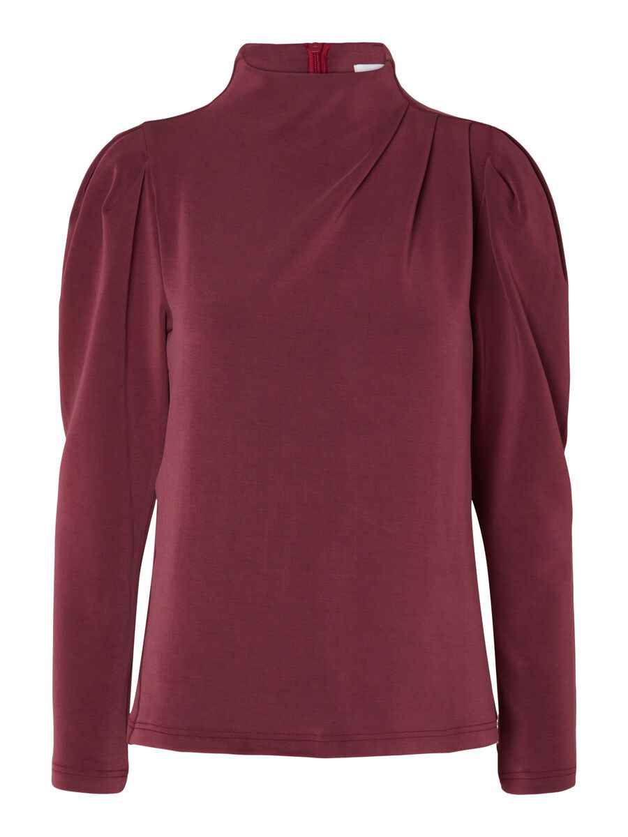 Selected DRAPED TOP, Windsor Wine, highres - 16088133_WindsorWine_001.jpg