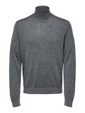 Selected ROLLKRAGEN STRICKPULLOVER, Dark Grey Melange, highres - 16082064_DarkGreyMelange_892642_001.jpg