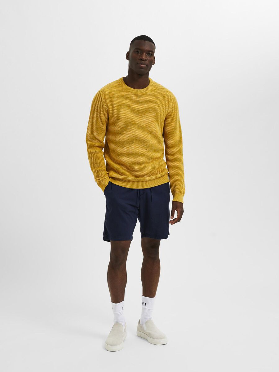 Selected CREW NECK KNITTED PULLOVER, Cocoon, highres - 16059390_Cocoon_989159_005.jpg