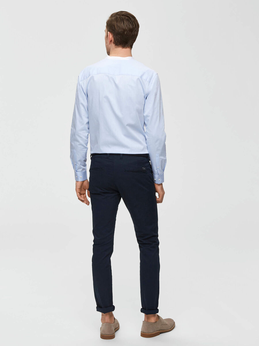 Selected SLHYARD SLIM FIT CHINOS, Dark Sapphire, highres - 16048759_DarkSapphire_004.jpg