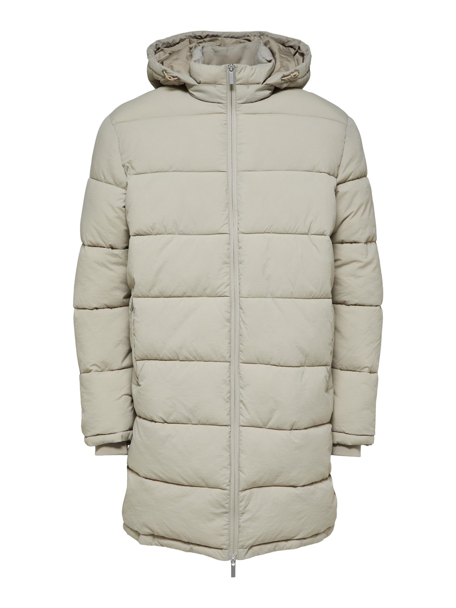 Cheap monday long line hot sale padded coat with detachable sleeves