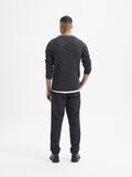 Selected COL RAS-DU-COU - PULL EN MAILLE, Anthracite, highres - 16059390_Anthracite_605097_004.jpg