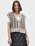 Selected ULLBLANDING HUNDETANN VEST, Sandshell, highres - 16086300_Sandshell_979517_008.jpg