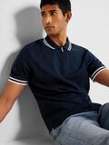 Selected ZIPPED POLO SHIRT, Sky Captain, highres - 16092572_SkyCaptain_008.jpg