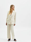 Selected RIBBED STRAIGHT LEG TROUSERS, Sandshell, highres - 16087371_Sandshell_008.jpg