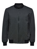 Selected SWEAT BOMBER JACKE, Black, highres - 16070483_Black_717611_001.jpg