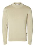 Selected LONG SLEEVED KNITTED PULLOVER, Oatmeal, highres - 16086643_Oatmeal_1051312_001.jpg