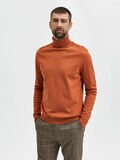 Selected PIMA COTTON JUMPER, Bombay Brown, highres - 16074684_BombayBrown_779199_003.jpg