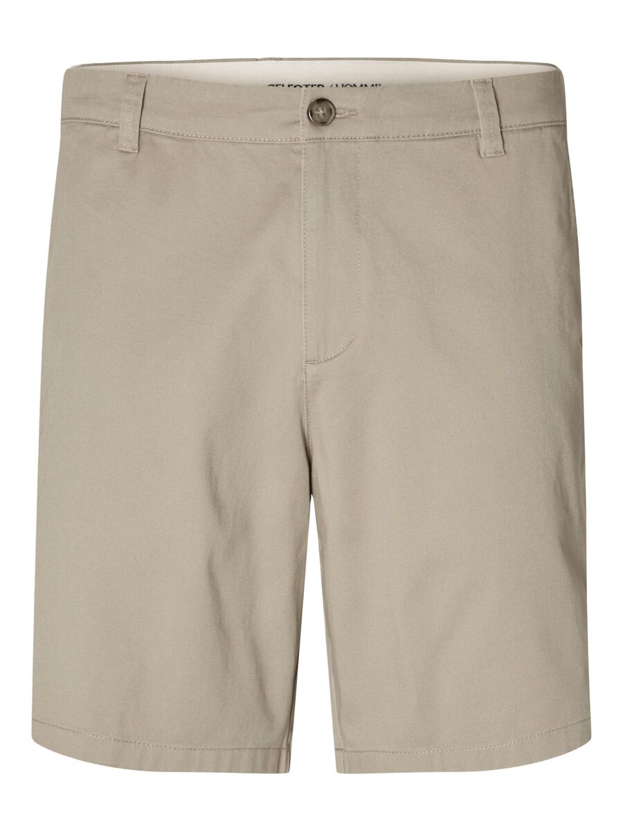 Selected REGULAR-FIT FLEX SHORTS, Chinchilla, highres - 16092256_Chinchilla_001.jpg