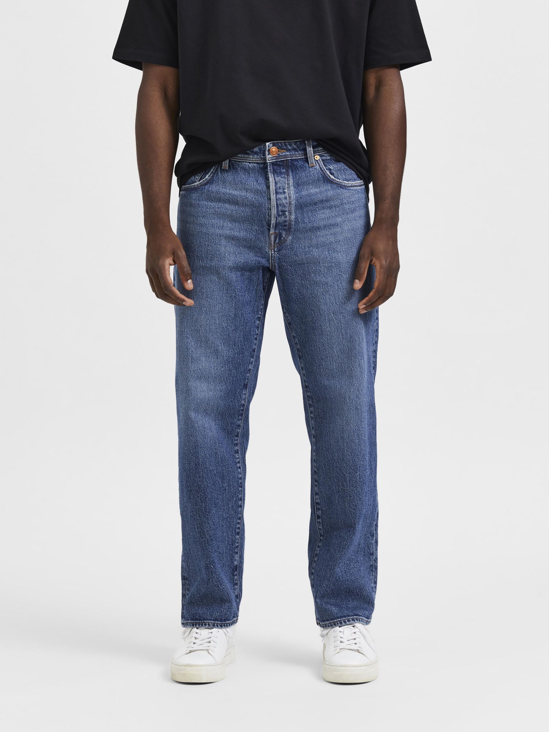 220 JEANS LOOSE FIT Azul SELECTED HOMME