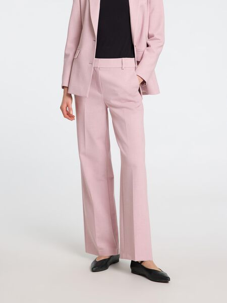 Selected TAILLEUR PANTALON À JAMBE AMPLE, Bleached Mauve, highres - 16094206_BleachedMauve_1112457_003.jpg