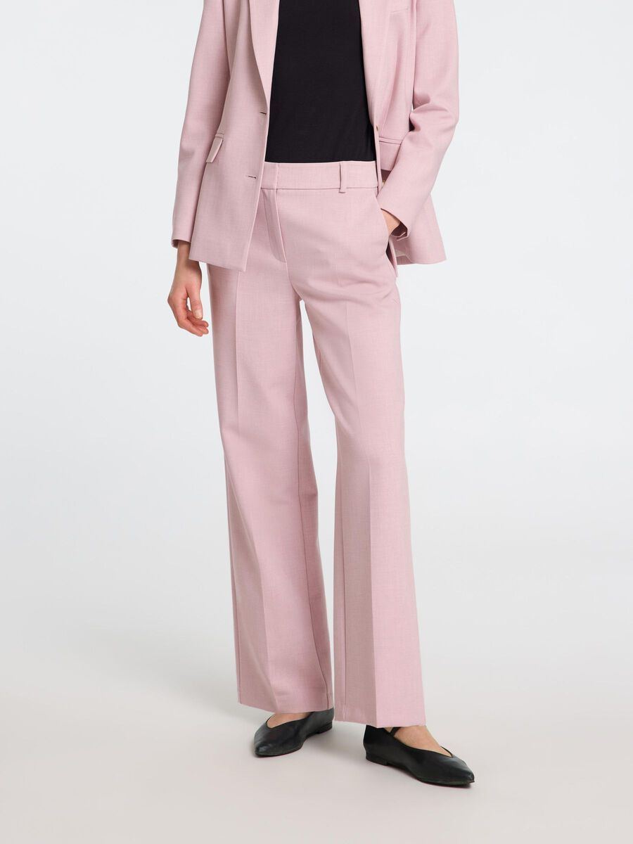 Selected TAILORED WIDE LEG BROEK, Bleached Mauve, highres - 16094206_BleachedMauve_1112457_003.jpg