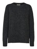 Selected PETITE - OVERSIZE PULLOVER, Black, highres - 16071928_Black_733192_001.jpg