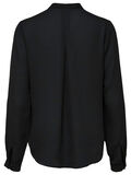 Selected CUT-AWAY COLLAR - SHIRT, Black, highres - 16068932_Black_002.jpg