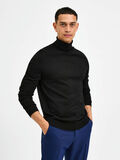 Selected SLIM FIT RULLEKRAVE, Black, highres - 16084840_Black_003.jpg