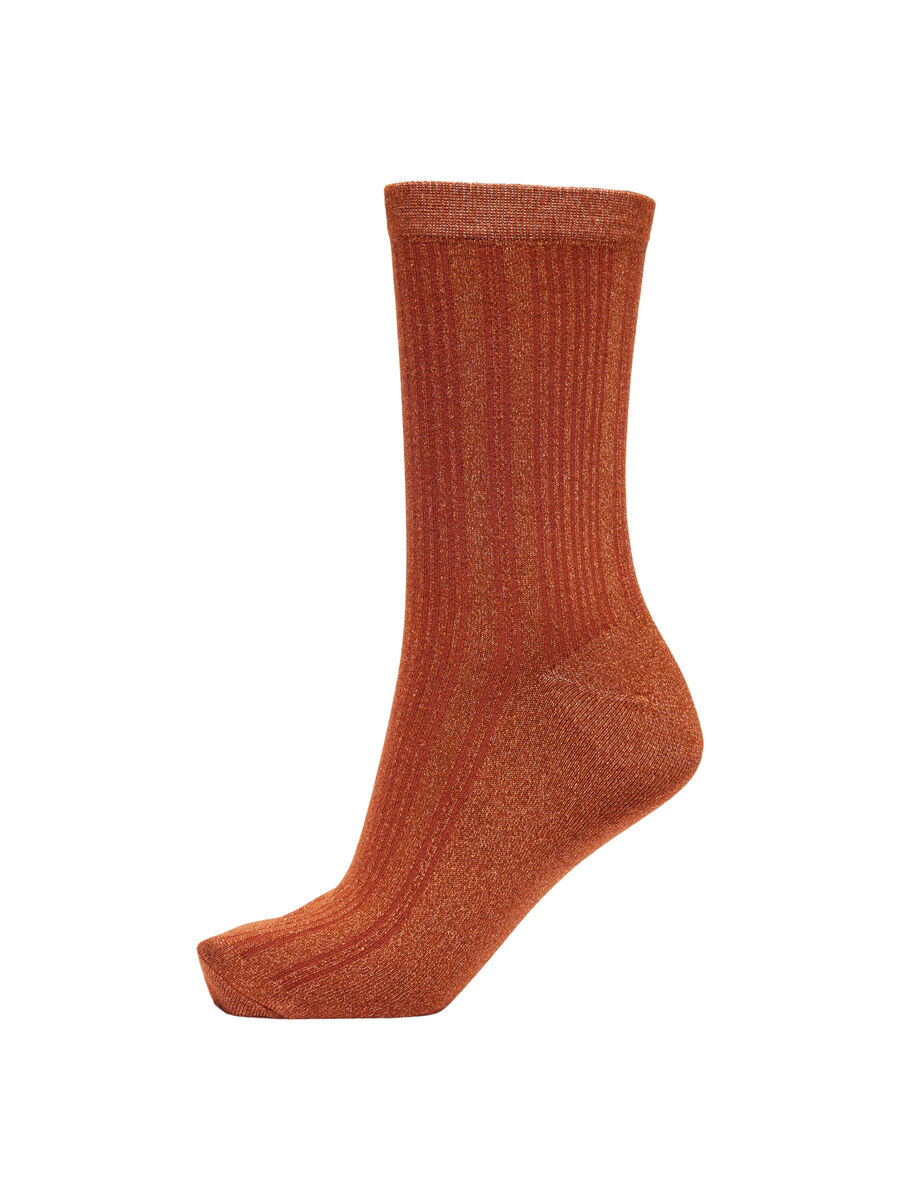 Selected GLITTER RIB SOCKS, Cinnamon Stick, highres - 16073184_CinnamonStick_001.jpg